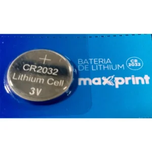 Bateria 3v Cr2032 Maxprint Cartela C/ 5 Unidades