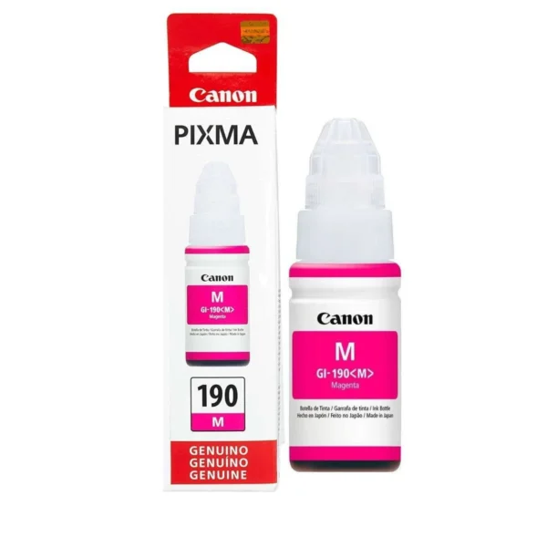 Tinta Canon Gi-190 Magenta Refil 70ml