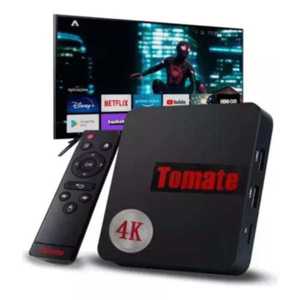Smart Tv Box Tomate Transforma Sua Tv Em Smart