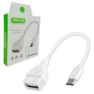 CABO OTG 3.0 TIPO-C X USB 15CM VERDE TPC-OTG-H